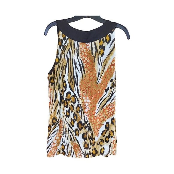 🏆135 New Directions Animal Print Tank Top - Picture 8 of 9